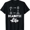 Смешная футболка для диабетиков 1 типа T1D Диабет Информированность о диабете