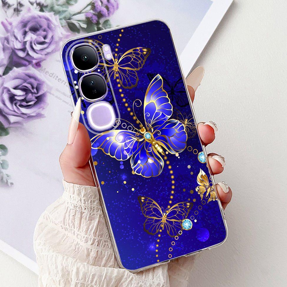 Clear For Vivo V40 Lite IDN Case 4G 5G Cute Cartoon Cool Luxury Funny Boys Girls Phone Case For vivo V40 Lite 5G IDN Back Cover
