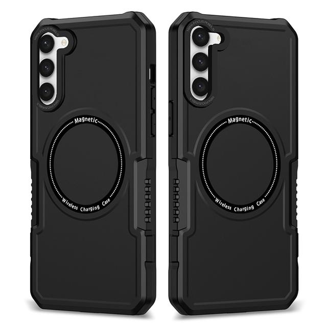 Магнитный чехол для беспроводной зарядки Magsafe для Galaxy S21 S22 S23 Ultra Plus S20 S21 Fe 5g, чехол для телефона Samsung Note 20 Ultra
