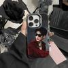 KOP Чехол для телефона Чжан Линхэ Для iPhone17, 16,15,14,13,12 Pro Max Черный Конфетный Матовый Ударопрочный Чехол