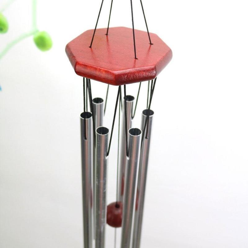 Большие колокольчики для улицы, сад, крыльцо, балкон, украшение для дома, колокольчики для ветра, украшение из красного дерева, декор комнаты