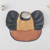Children's Flying Sleeves Wings Baby Food Clothes Bibs, Baby Food Bags PU Waterproof and Dirt Proof Bibs