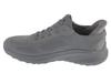 Skechers Slip-Ins: BOBS Squad Chaos - Solid Step,slip-ins, Mens Grey Sneakers