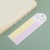 Long Strips Stick Tabs for Notebooks, Writable and Repositionable Stick Index Tabs Book Tabs Flags Adhesive Page Markers
