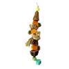 Hanging Bite Resistant Scratch-proof Anti-fade Anti-broken with Bell Star Fruit Pineapple Parrot Toy