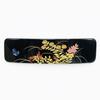 Maeju Lacquerware Lacquerware Barrette Long Rectangular (Small) Kaga (B) 4X-116