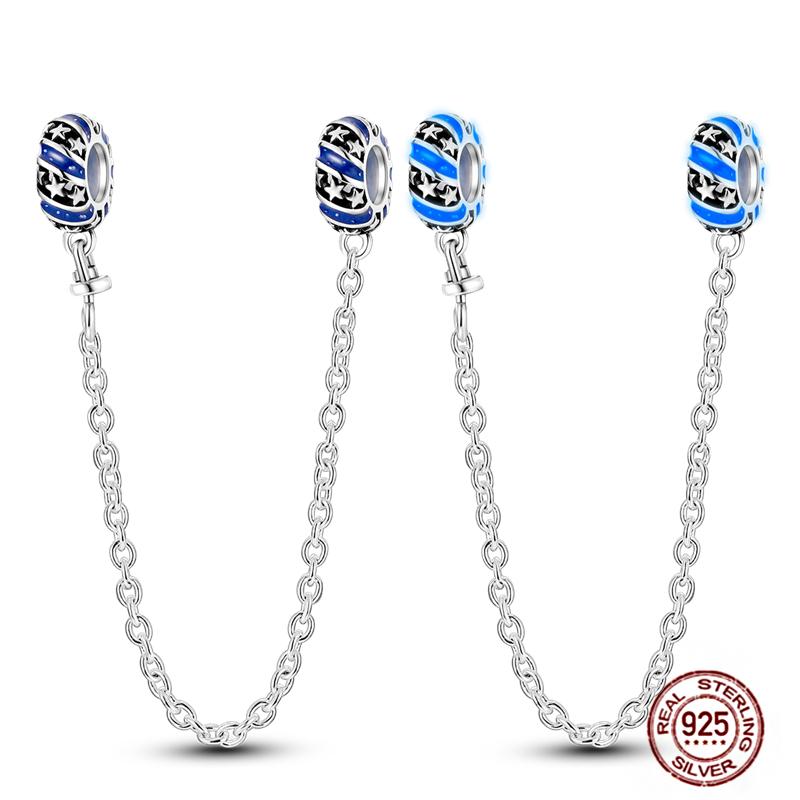 Shining Luminous Firefly Charms Copper Bulb Octopus Jellyfish Bee Fit Dangle Original Bracelets Glow Beads Women Diy Jewelry