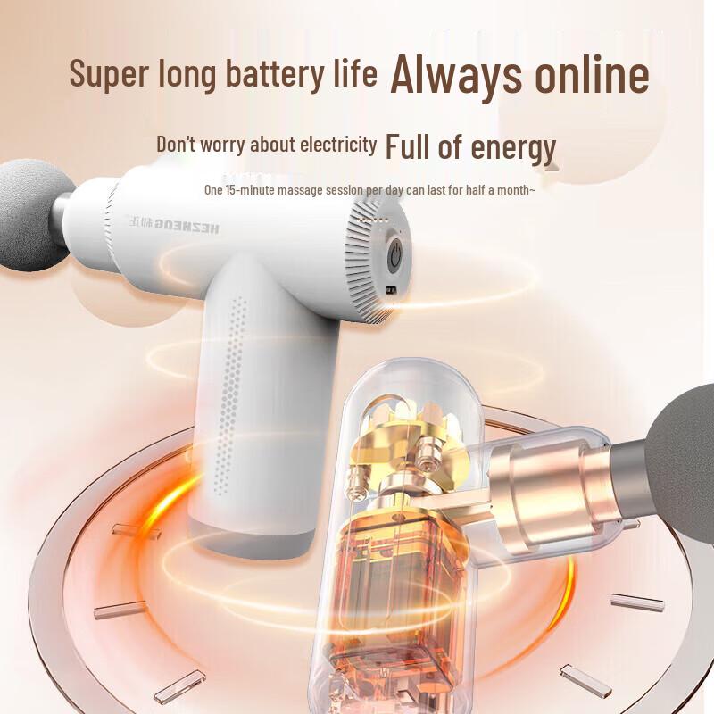 HEZHENG Мини Фасциальный Массажный Пистолет Подарочный Набор