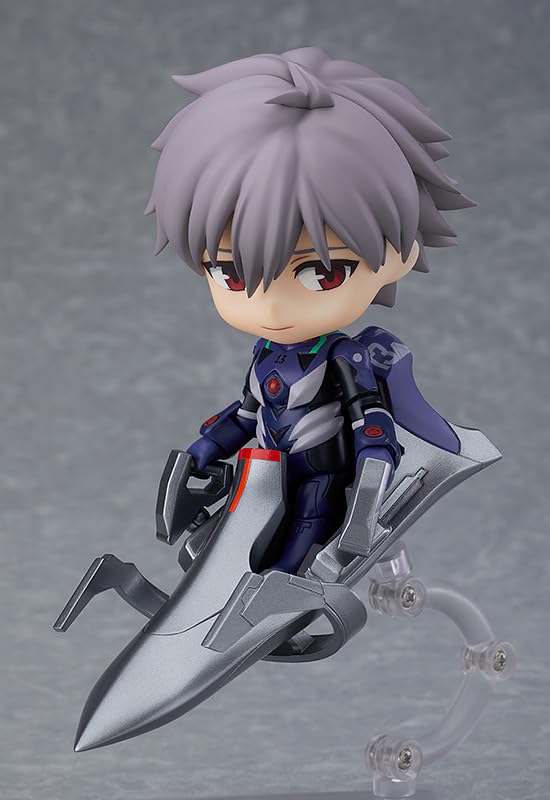 Nendoroid Новый Театральный Выпуск Каору Нагиса Плагсьют пластиковая фигурка Evangelion Версия. Немасштабированный предварительно окрашенный (переиздание)