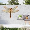 Художественные подвесные украшения в виде стрекозы, подарки, домашний декор, настенные скульптуры ручной работы для забора двора