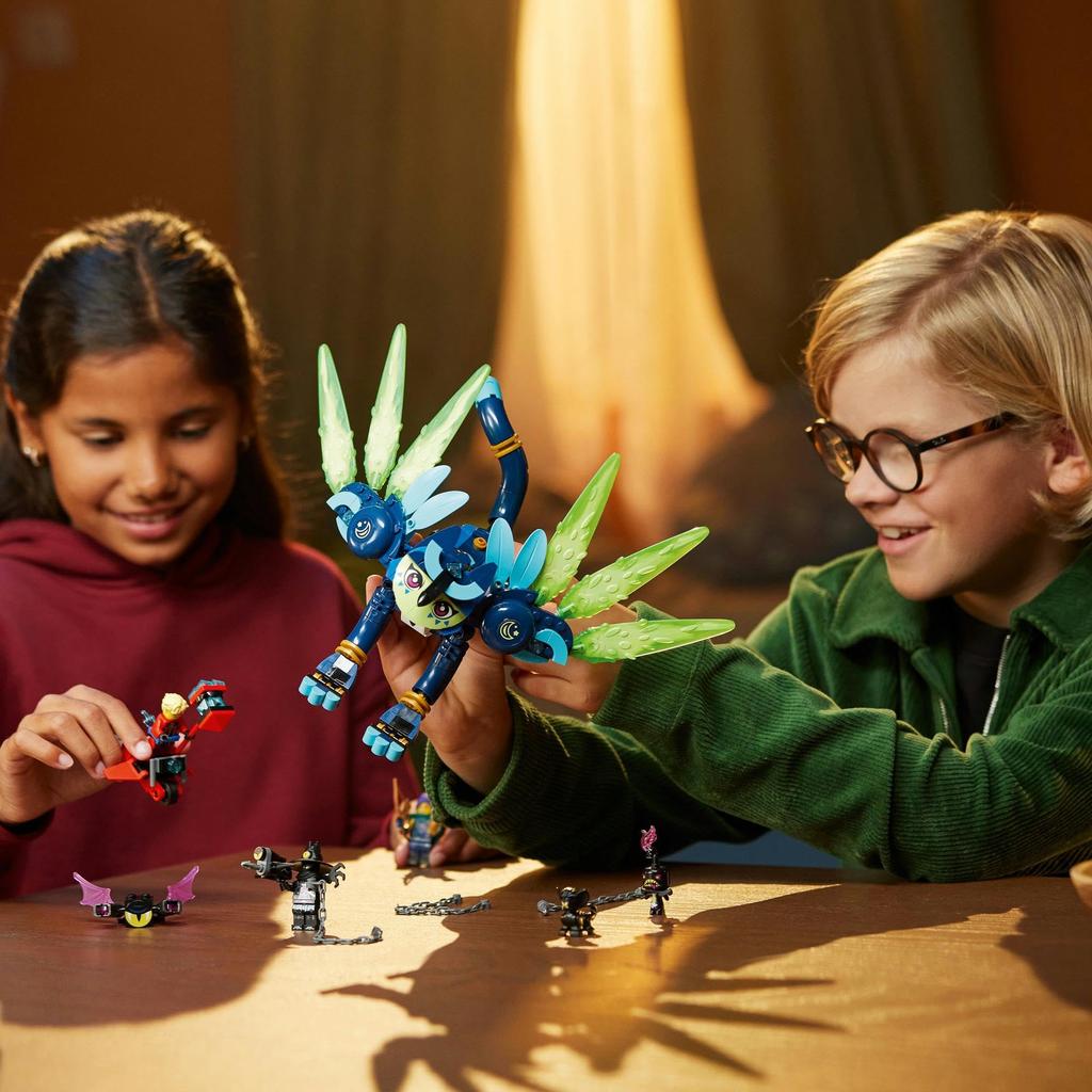 Игрушка LEGO Dreams Зои и Цзянь, Набор для ролевых игр для девочек и мальчиков от 8, 9, 10 и 11 лет, Учеников начальной школы, Ролевая игра с животными, 71476