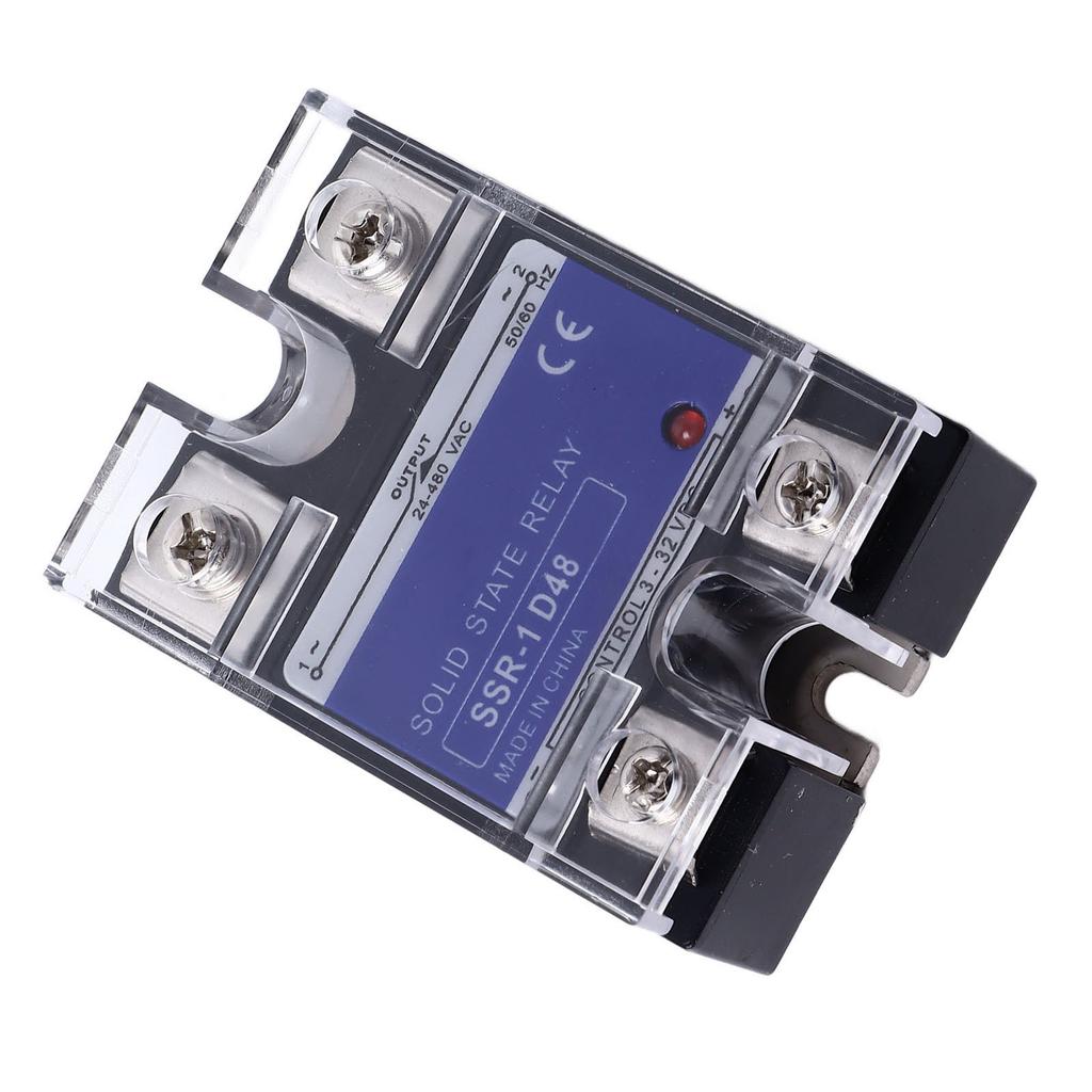 Однофазное твердотельное реле постоянного тока в переменный ток SSR Твердотельный регулятор напряжения Вход 3?Нагрузка 32 В постоянного тока