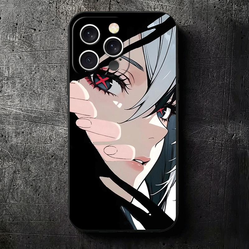 Genshin Impact Арлекино Мягкий чехол для телефона для iPhone 16 16E 17 Air 15 Pro Max 14 Plus 13 Mini 11 12 7 Черная задняя крышка