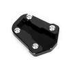 Bruce & Shark Side Stand Kickstand Extension Pad for Honda CRF300L CRF300 Rally 2021-2022 Black