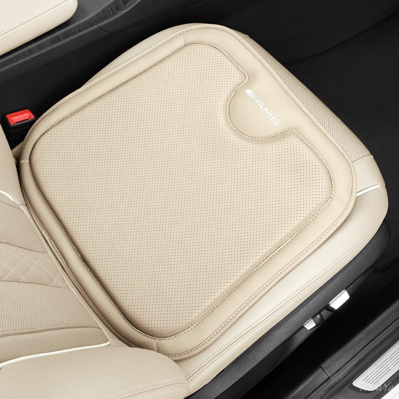 REE4 Car Seat Cushion Breathable Comfortable Cushion Cover Accessories For Benz AMG W204 W205 W203 W211 W212 W213 W201 W210 Stickers