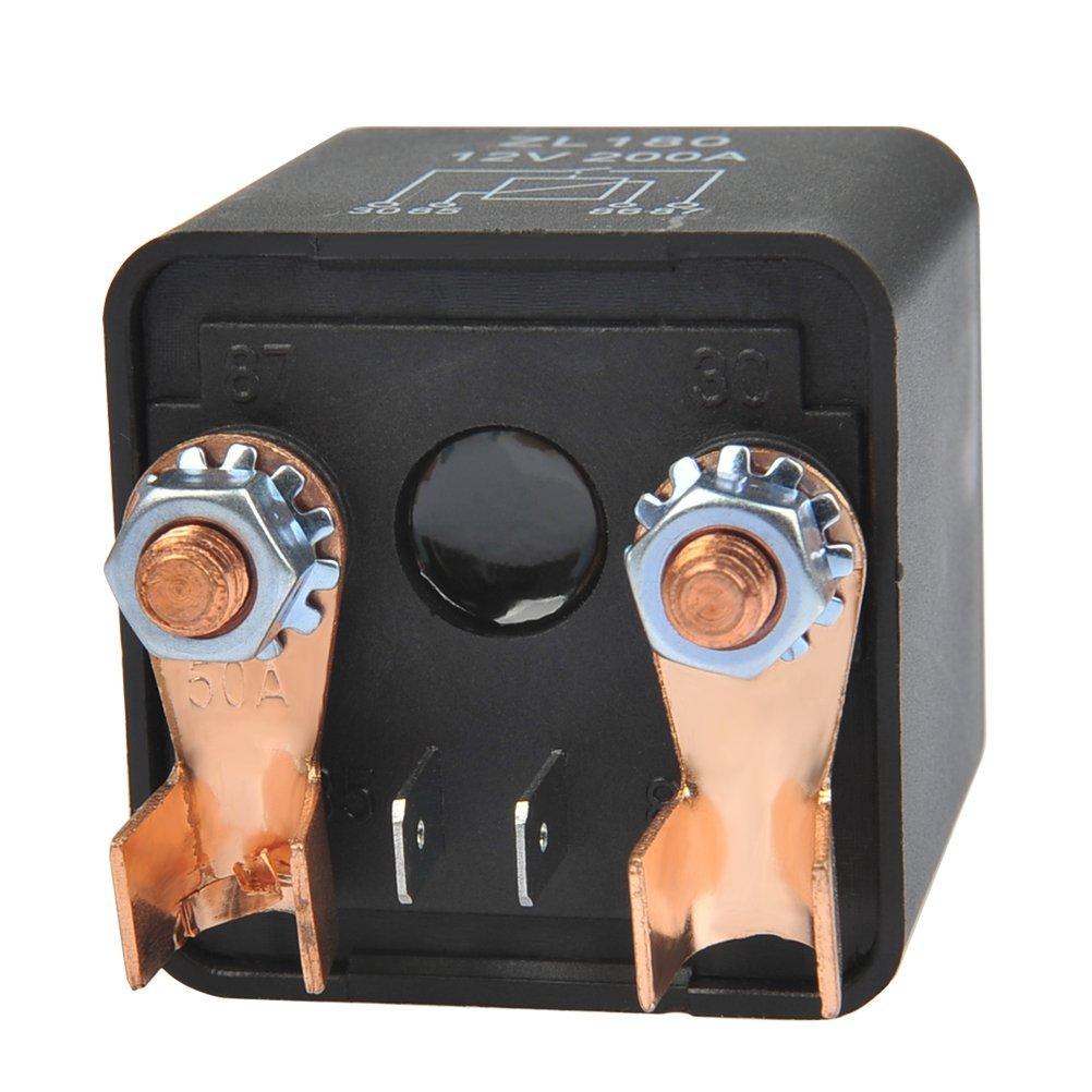 ARCELI Автомобильное реле 12 В 200 А - реле для двигателей тяжелых автомобилей, автомобильных лодок