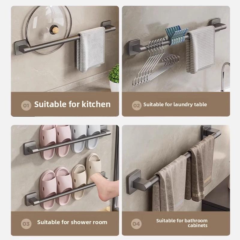 Wall Mounted Drainage Slipper Rack with No Holder