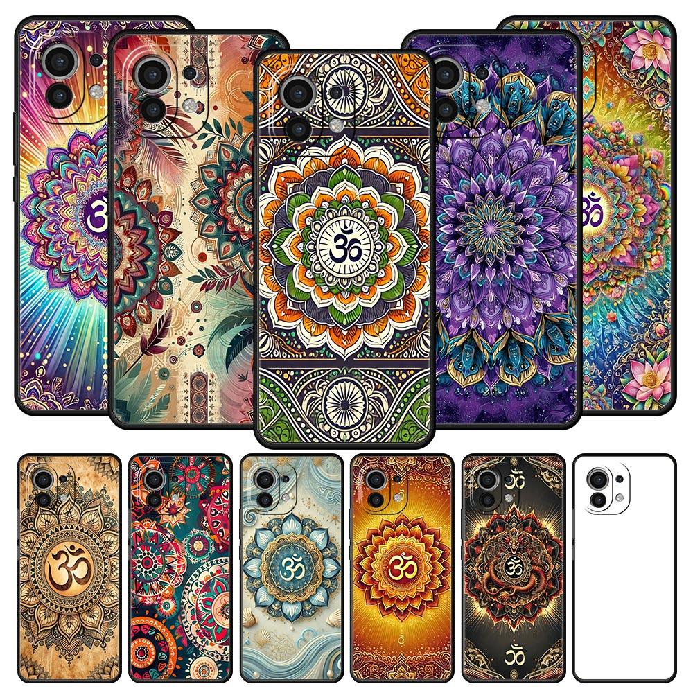 Indian Pattern Mandala Phone Case Cover for Xiaomi Mi 17 15 14 13 12 11 Ultra 15T 14T 13T 12T 11T Pro Lite 5G Soft TPU Shell Bag