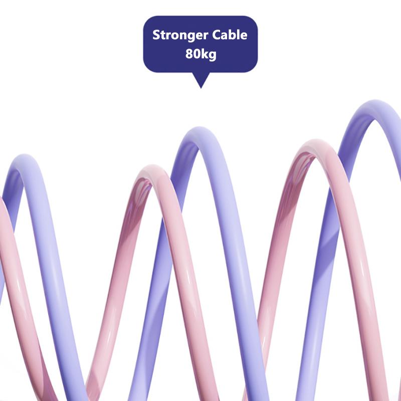 VAORLO 90° Super Charge Cable 120W 6A Fast Charging Type-C USB C Data Line Support Transmission Quickly Charge 1M 2M