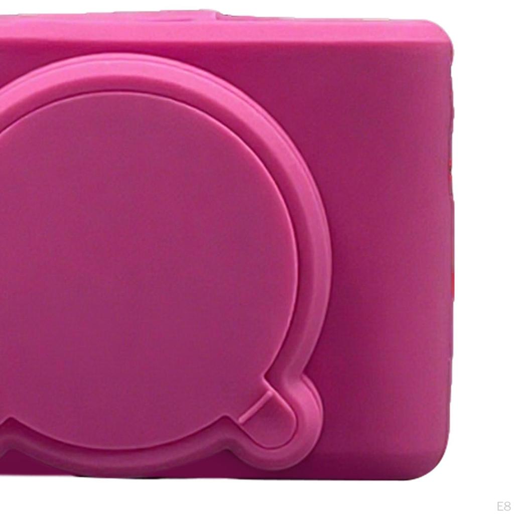 Silicone Camera Case Bag for SX740 SX730 with Removable Lens Cover Easy to Hold and Carry
