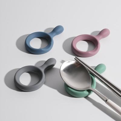 Силиконовая подставка под ложку El Pastel, набор из 4 штук