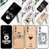 Чехол для любителя кофе и кофеина для Honor Magic 7 Pro 5 6 Lite Honor 200 Pro 50 70 90 X9a X8a X8 X9 X8b X9b X9c