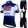 Men's Cycling Outfit Set  Quick Step Clothing 2026 Bicycles Clothes Summer Bike Jersey Cycle Jacket Man Spring Shorts Bib