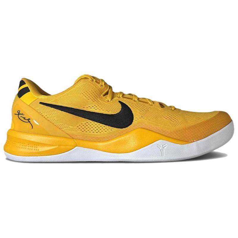 Nike Баскетбольные кроссовки Kobe 8 Мужские Желтые Nike HM6469-700