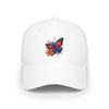 Butterfly Artistic Low Profile Baseball Cap, Summer Hat, Gift for Nature Lovers