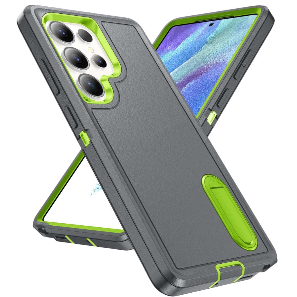 Лучший защитный чехол 3 в 1 для Samsung Galaxy S25 Ultra S24 Plus S23 FE S22 A16 A15 5G A54 A14 A53 A13 A04S Чехол-подставка