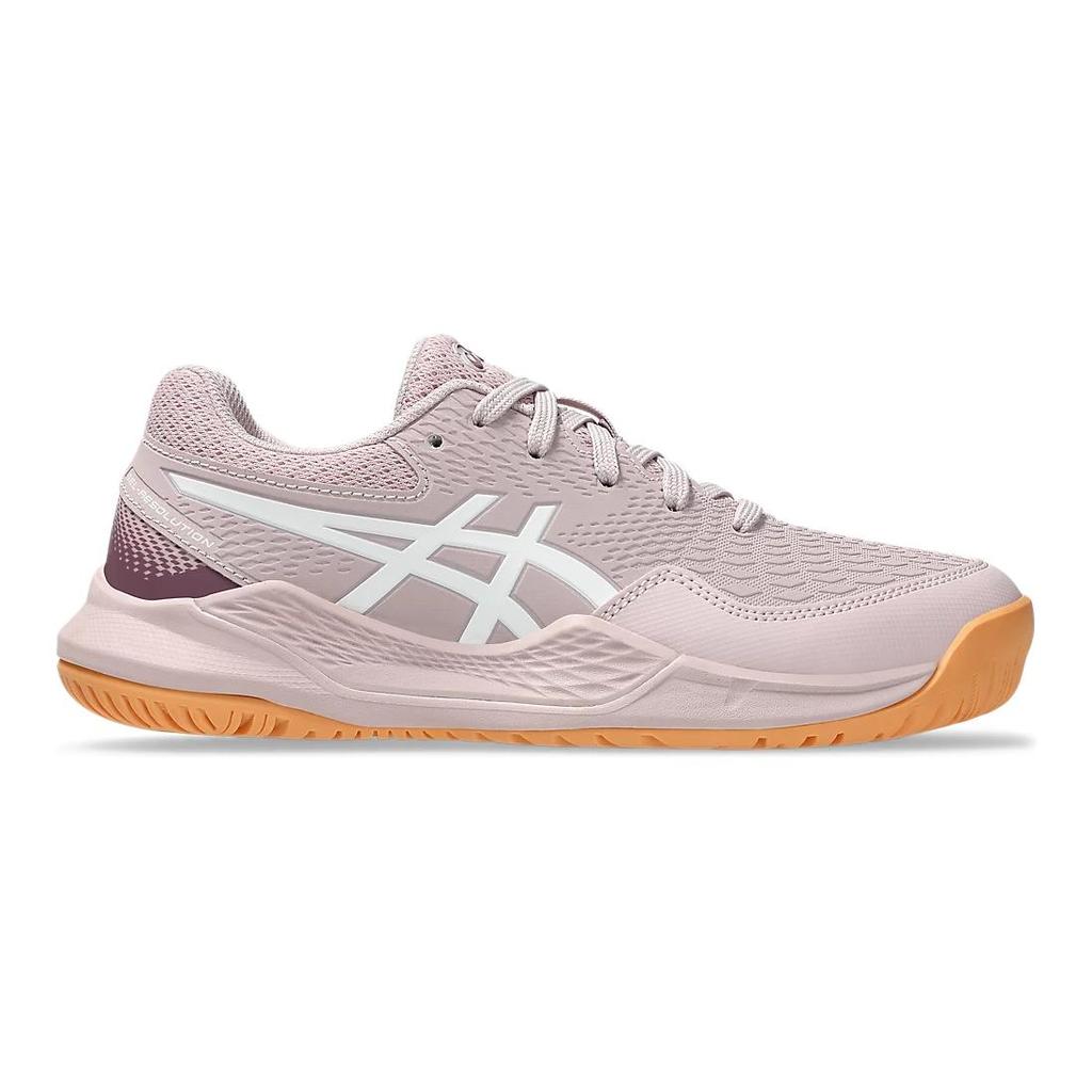 Asics Gel Resolution 9 Soft And Comfortable Low top Kids' Training Shoes Light Pink 1044A067-701