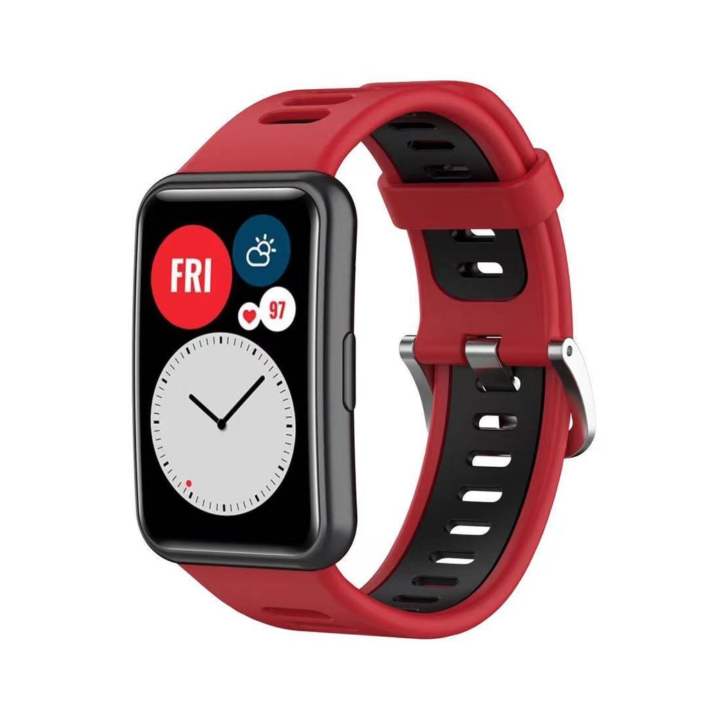 Силиконовый ремешок для Huawei Watch Fit Оригинальный сменный ремешок для умных часов Аксессуары для часов Для Huawei Watch Fit Новый Corre