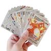55Pcs Pokemon Cards VSTAR GX EX VMAX MEGA TAG TEAM Energy Trainer Charizard Pikachu Rare Cards I40