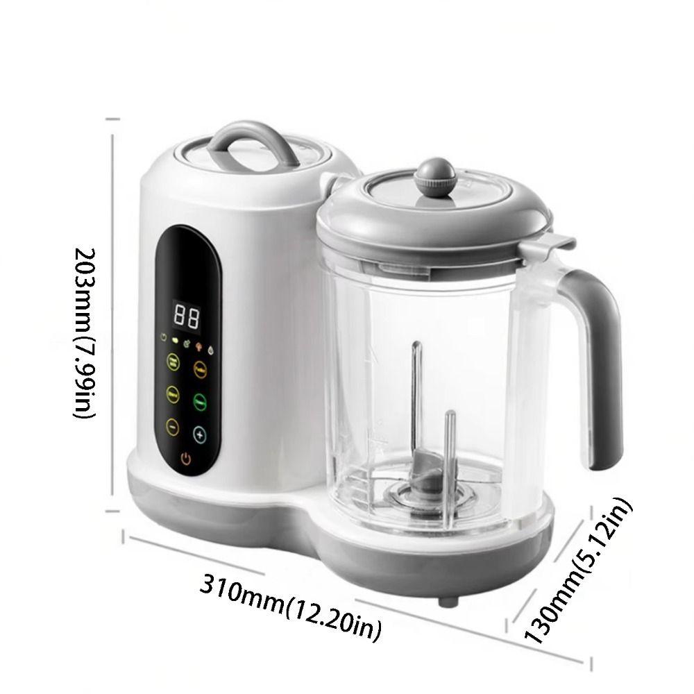 Integrated Timer Baby Food Processor Automatic Steaming Food Mill Machine  For Babies