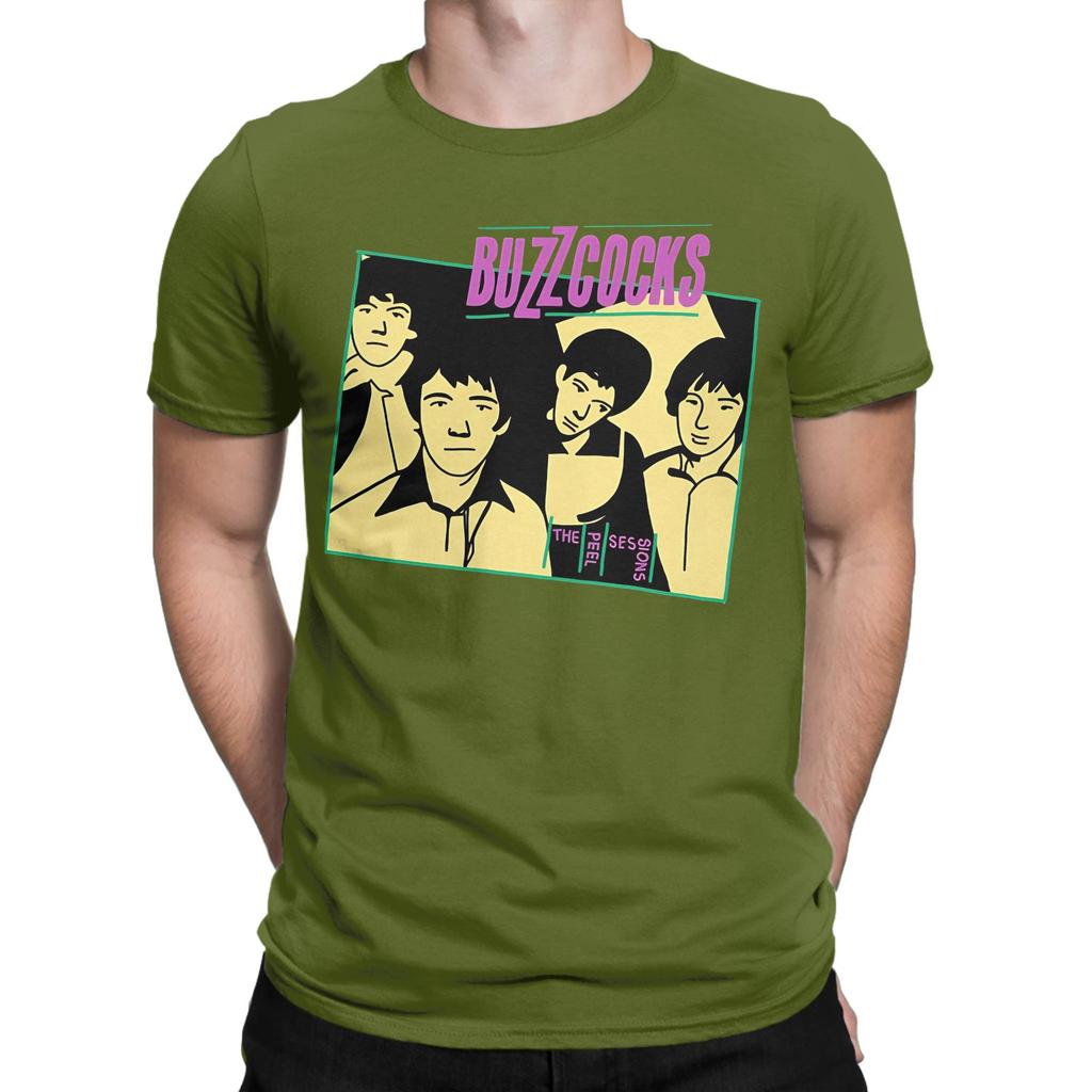 The Peel Sessions Novelty Graphic 100 Cotton Tshirt Buzzcocks Tees Tops For Unisex