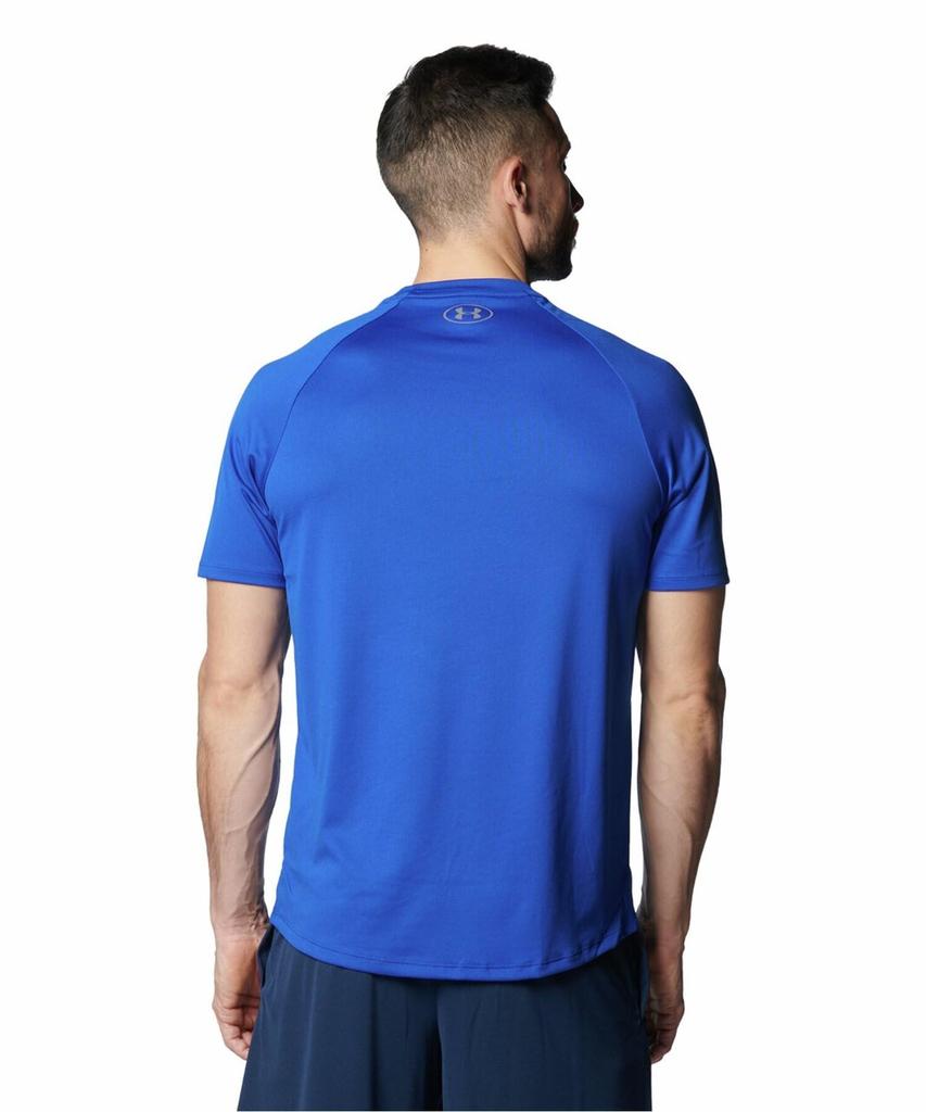Мужская футболка Under Armour UA Tech SS Tee Темно-синяя SM 2.0