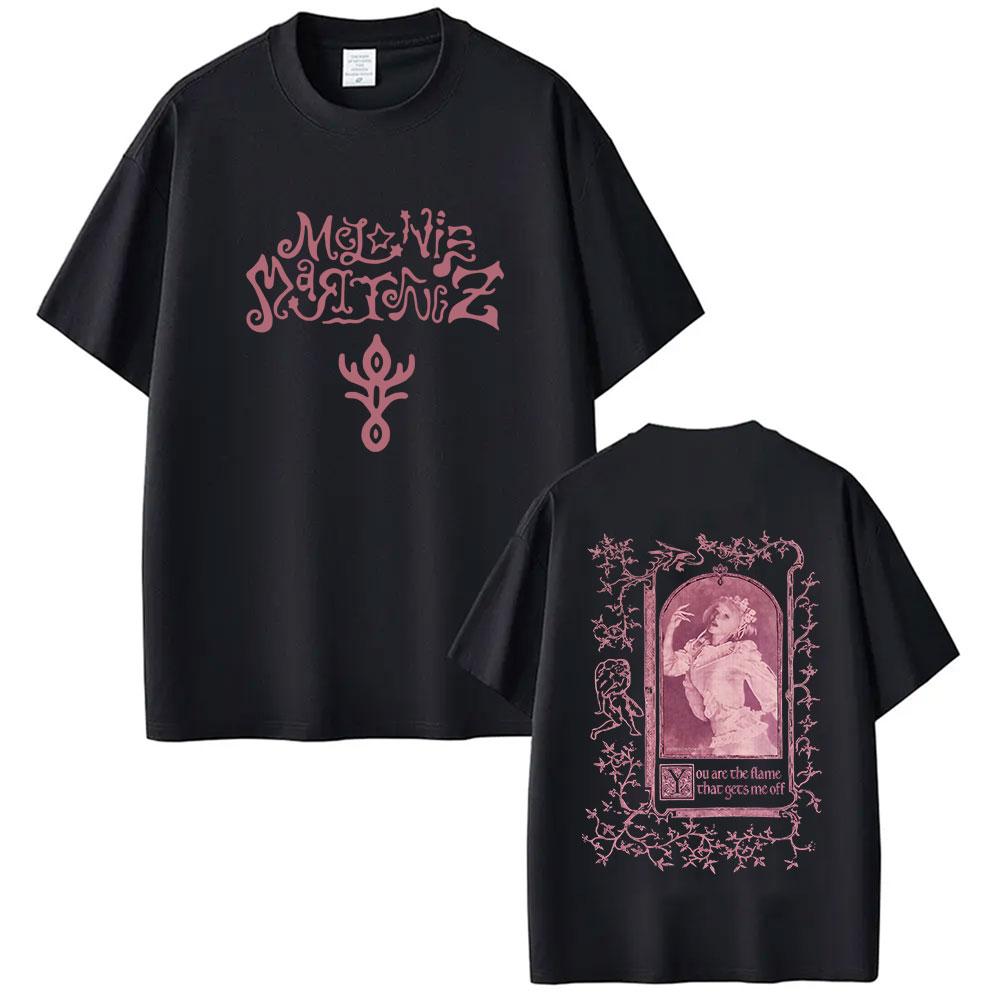 Singer Melanie Martinez Heads Album 2026 Graphic Y2K T-shirt Men Women's Vintage Oversized Co