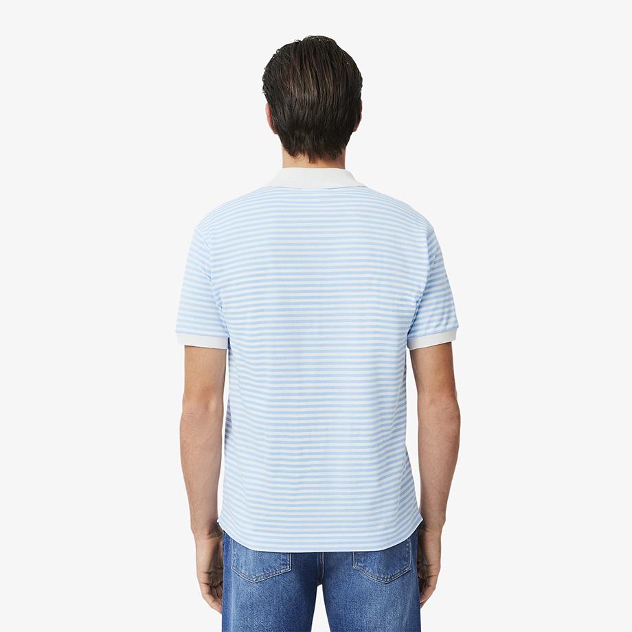 [lacoste] Men's Classic Fit Striped Polo Shirt PH9753-55GF6Z