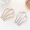 Fashion Hair Sticks Women Hairpins Elegant Simple Solid Color Hair Clips Girls Metal Hair Sticks Hair Accessories Hairpin New
