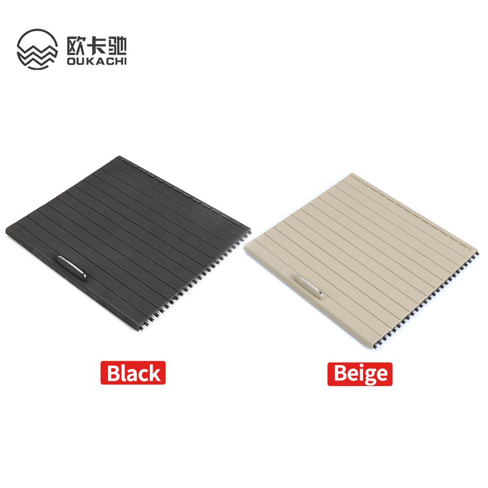 New Car Center Console Shutters Cup Holder Slide Roller Blind Cover For Mercedes Benz Ml/Gl/Gle/Gls Class W166 W292 2012-2018