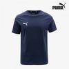 Galleria Puma Team Gol Casual Navy Round ShorT Sleeve T shirT