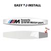 Автомобильная наклейка с эмблемой Motorsport Металлические наклейки Для BMW Серии M 3 5 7 e46 e90 e60 f10 X3 X4 X5 X6 E52 E64 E91 E83 E84 E52 E89