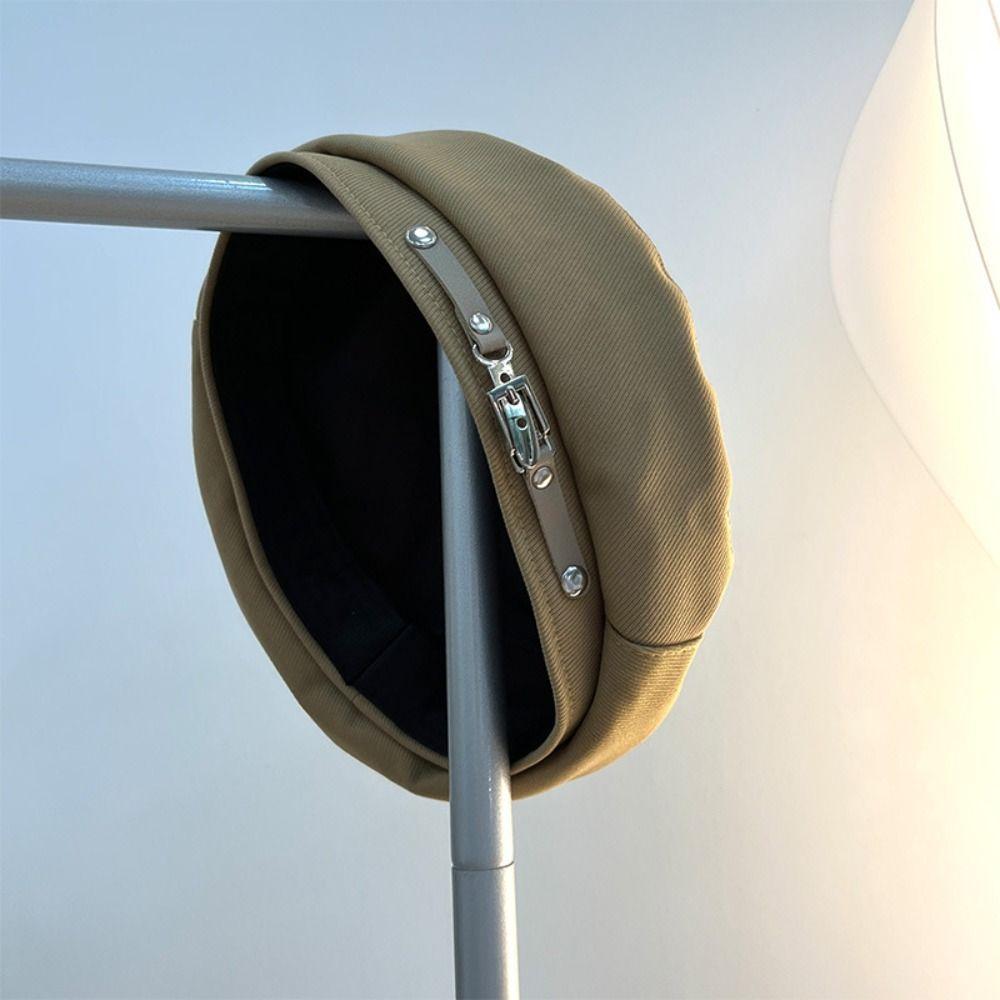 Металлическая цепочка плиссированная шляпа-берет солнцезащитная плиссированная восьмиугольная кепка шляпа художника облаков на открытом воздухе