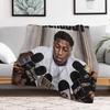 Threeboy Молодой Парень Никогда Не Ломался Американский Тур Плед Теплый Уютный Плед для Гостиной Дивана