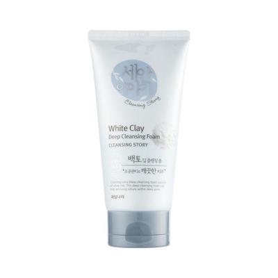 Welcos Cleansing Story Deep Cleansing Foam White Clay (150 мл 5,07 жидких унций)