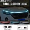 Led Car Hood Light Strip Auto Front Headlight Upgrade Cuttable Decorative Light Car Daytime Running Lights
