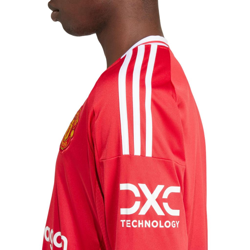 Adidas Free Shipping With AdiClub Manchester United 24/25 Long Sleeve Home Jersey Unisex IT1971