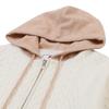 Onoff Men S caShmere Windproof Hoodie caSual Cardigan Of2802gb White