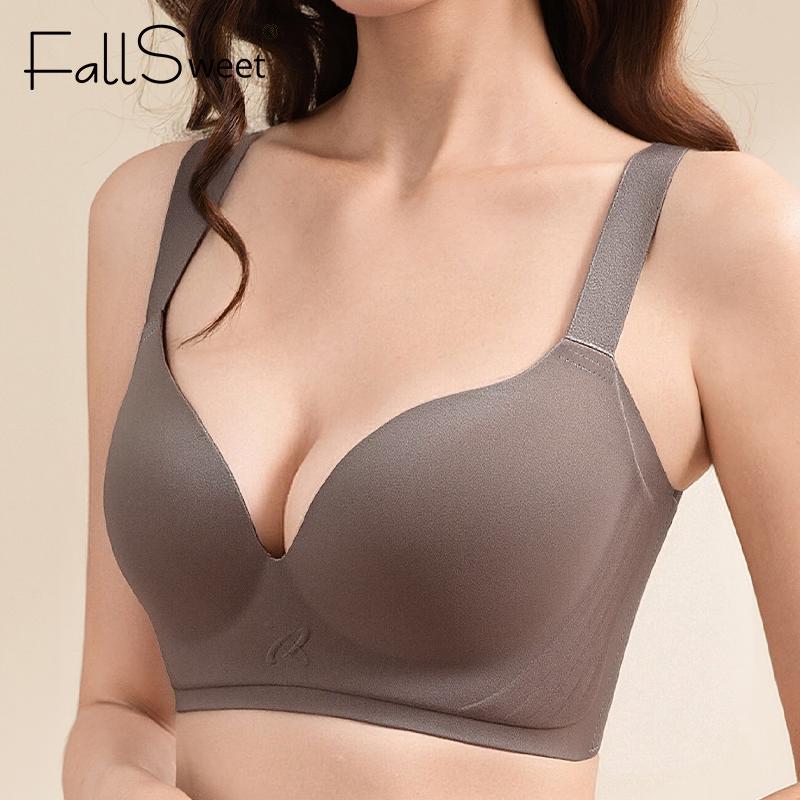 Plus Size Underwear Seamless Bra Women Push Up Bras Everyday T-shirt Bras Sexy Brassiere Ladies Lingerie 34BCD-44BCD