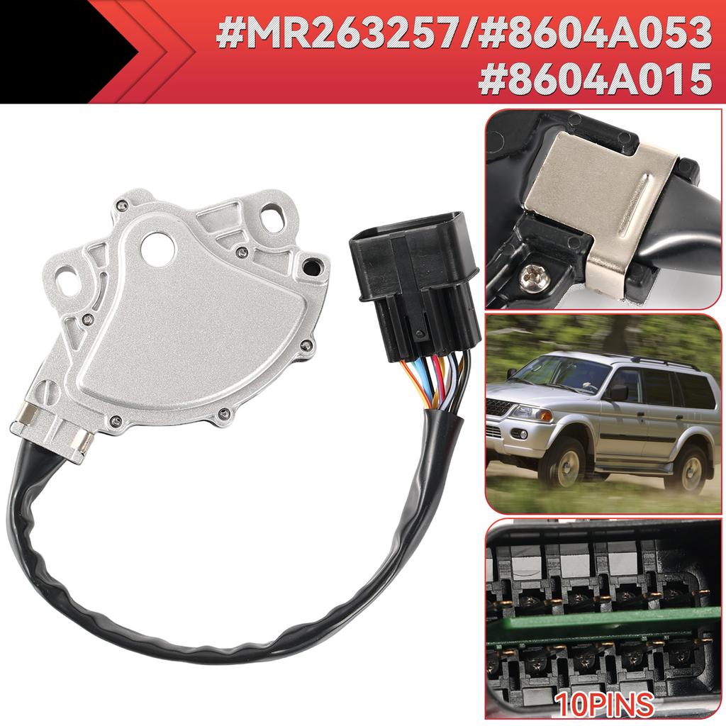 Electronic Neutral Safety Switch A/T Case Inhibitor Switch For Mitsubishi Pajero V73 V75 V77 1998-06 MR263257 8604A015 8604A053